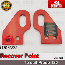 Recovery Tow Point Prado 120 Orange Color [4-WD-012]