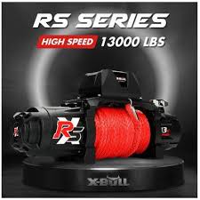 RD-13S - Winch 13000lb, Dual-Speed with Synthetic Rope