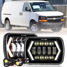 7x6" LED Projector Headlights
