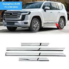 Chrome ABS Door Side Molding for Land Cruiser LC300 2022-on