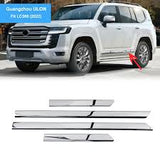 Chrome ABS Door Side Molding for Land Cruiser LC300 2022-on