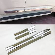 Chrome ABS Door Side Molding for Land Cruiser LC300 2022-on