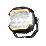 Auxbeam X-Pro Series 5 Inch 174W Led Side Shooter Pod Lights with White DRL & Amber Turn Signal Light
