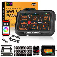 AR-600 RGB Switch Panel with App, Toggle/Momentary/Pulsed Mode Supported