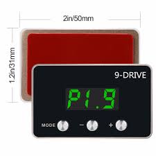 Acclope 9-Drive Electronic Throttle Controller Accelerator Pedal (Green) for 2008+ Toyota LC200 V6