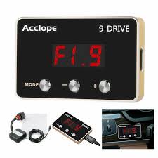 Acclope 9-Drive Electronic Throttle Controller Accelerator Pedal (Red) for 2008+ Toyota LC200 V6