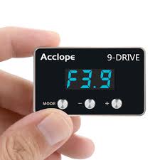 Acclope 9-Drive Electronic Throttle Controller Accelerator Pedal (Blue) for 2008+ Toyota LC200 V6