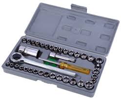 40Pcs Combination Socket Wrench Set