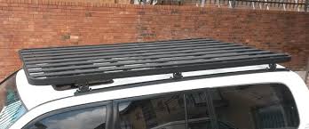 Aluminum Roof Rack With Bracket For Lc100