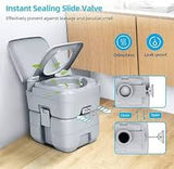 Gallon 20l Flush Portable Potti Outdoor Indoor