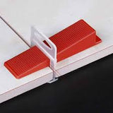 Ter04-5209B100 -  Wedge (100 PCS BLISTER) One Level System (Red)