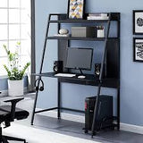Ladder Computer Desk Hutch
