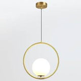 Gold E14 Pendant Light