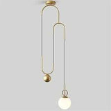 MLA1881G Hanging Light - Gold D350*H1200mm