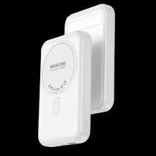 PAWA MAGCORE MAGSAFE PD22.5W POWERBANK WITH BUILT IN STAND-10000mAh CAPASITY-WHITE