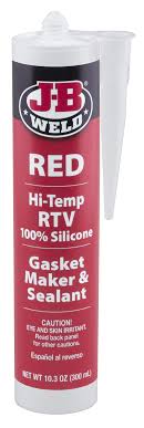 JB WELD HI-TEMP RED SILICONE GASKET MARKER 10 OZ