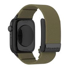 Hybrid Fit - Weave Nylon Braided Band For i watch &WH 4.0-Green