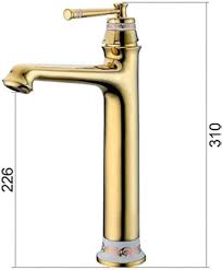 King Art Basin Mixer Zirconium Gold