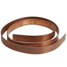 Copper earth strip