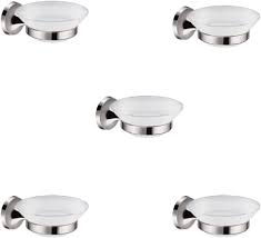 Angera Brass Soap Holder - Chrome