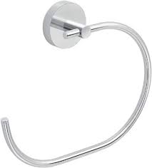 Angera Brass Towel Holder - Chrome