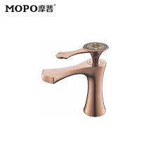 Brass Basin Mixer - Rose Gold (7003)