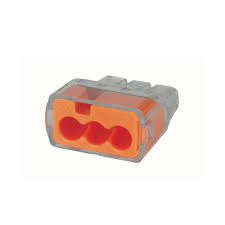 IDEAL PUSH IN WIRE CONNECTORS 33MODELS ORANGE 3PORT