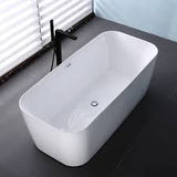 Freestanding Bathtub With Overflow W/o Mixer