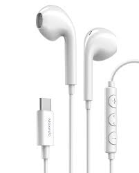 MOXEDO WIRED STEREO TYPE-C DOUBLE EARPHONE WHITE