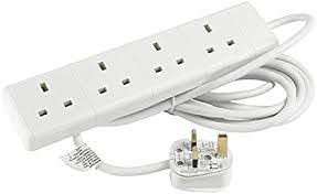 JOJO 4 SOCKET EXTENSION LEAD 5M 13A