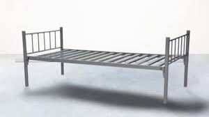 Silver Heavy Bed