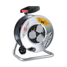 BRENNENSTUHL 230V 16A 3-SOCKET 25M CABLE REEL