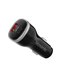 MOXEDO ULTRA FAST CAR CHARGER WITH USB-C,USB-A&LIGHTENING PORT