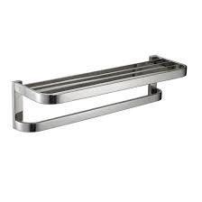 Towel Rack 3+1 Rail 600mm - (matt Black)