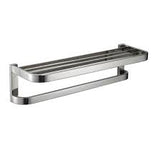 Towel Rack 3+1 Rail 600mm - (matt Black)