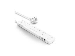 MOXEDO POWER STRIP SURGE PROTECTOR 3250W-6 AC OUTPUT 2 METERS