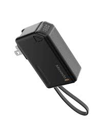 MOXEDO PORTA-GO 5000mAh 22.5W POWER BANK WITH AC PLUG