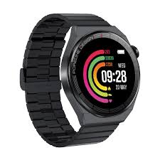 PAWA ELEGANCE SMART WATCH WITH AMOLED DISPLAY-BLACK