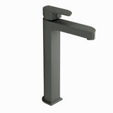 High-leg Basin Mixer Gun Black