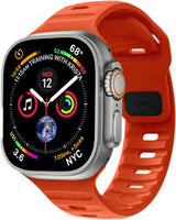PAWA LAGOS PREMIUM SOFT SILCON STRAP 45/49mm-ULTRA ORANGE
