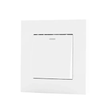 1Gang 2Way Switch (White) PC Panel & PC Frame
