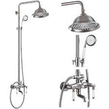 Brass Body With Ss Shower Head Pipe And Shower Hand