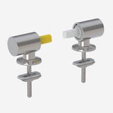 Geberit Set Of Hinges For Wc Seat Front Fastening Soft-closing Mechanism