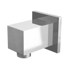 Brass Water Outlet – ½" x ½" (Matte Black)