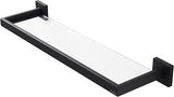 Glass Tray Black - 6613