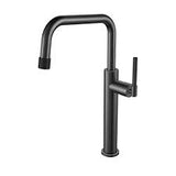 Vessel Basin Mixer Faucet With Handle - Matt Black