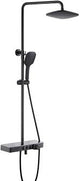 Shower Set Hot & Cold Matt Black