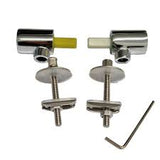 Geberit Set Of Hinges For Wc Seat Front Fastening Soft-closing Mechanism