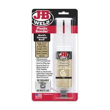 J B WELD PLASTIC BONDER ADHENSIVE SYRINGE 25MI