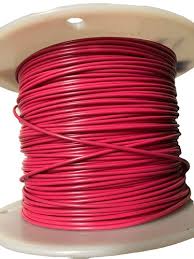ALPHAWIRE ECOWIRE 671714 (SOLID) AWG TINNED COPPER RED
